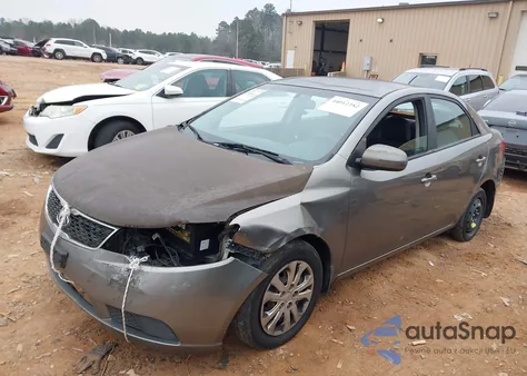 2012 Kia Forte Ex из США, поврежденный, VIN KNAFU4A28C5528279